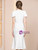 Sheath Scoop Neck Beading Mother Of The Bride Dress