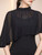 Black High Neck Beading Mother of the Bride Dress