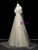 Tulle Strapless Appliques Prom Dress