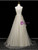 Tulle Strapless Appliques Prom Dress