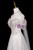 Light Champagne Sequins Off the Shoulder Beading Prom Dress