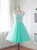 Short Prom Dresses 2017 Sleeveless Mini Cocktail Party Dresses