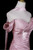 Pink Mermaid Off the Shoulder Pleats Prom Dress