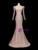 Champagne Sequins Long Sleeve Beading Prom Dress