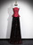 Black Strapless Sequins Prom Dress