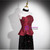 Black Strapless Sequins Prom Dress