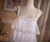 White Tulle Straps Tiers Prom Dress