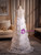 White Tulle Straps Tiers Prom Dress