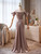 Mermaid Off the Shoulder Pleats Beading Prom Dress