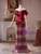 Burgundy Mermaid Sequins Off the Shoulder Prom Dress