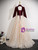 Champagne Sequins Short Sleeve Prom Dress