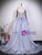 Silver Sequins Strapless Beading Prom Dress
