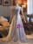Gray Sequins Off the Shoulder Beading Prom Dress