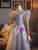 Gray Sequins Off the Shoulder Beading Prom Dress