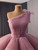 Pink Tulle One Shoulder Pleats Prom Dress