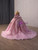 Pink Tulle Off the Shoulder Appliques Prom Dress