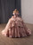 Pink Off the Shoulder Appliques Prom Dress