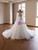 White Lace Long Sleeve Wedding Dress