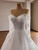 White Lace Long Sleeve Wedding Dress