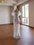 White Mermaid Sequins Pearls Wedding Dress