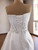 White Satin Strapless Pleats Beading Wedding Drss