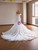 White Mermaid Tulle Beading Wedding Dress