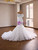 White Mermaid Tulle Beading Wedding Dress
