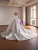 Ivory Satin Tulle Strapless Wedding Dress
