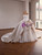 Ivory Satin Tulle Strapless Wedding Dress