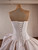 Ivory Satin Tulle Strapless Wedding Dress