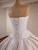 Ivory Satin Tulle Strapless Wedding Dress