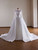 White Mermaid Lace Long Sleeve Wedding Wedding Dress