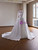 White Mermaid Lace Long Sleeve Wedding Wedding Dress