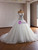 White Mermaid Tulle Strapless Pearls Wedding Dress