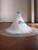 White Mermaid Tulle Strapless Pearls Wedding Dress
