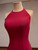 Red Mermaid Backless Beading Prom Dress