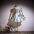 Green Satin Off the Shoulder Beading Homecoming Dress
