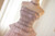 Pink Tulle Sequins Strapless Beading Prom Dress
