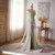 Green Mermaid Pleats Strapless Prom Dress