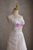 White Tulle Lace Strapless Wedding Dress