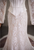 White Mermaid Lace Long Sleeve Wedding Dress