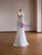 White Mermaid Seuqins Strapless Wedding Dress