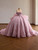 Pink Tulle Strapless Appliques Prom Dress