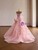 Pink Tulle Dress Back View - Lace-Up Corset Back - Prom Gown
