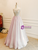 Soft purple formal dress with a flowing floor length silhouette