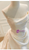 Ivory Satin Strapless Pleats Wedding Dress