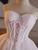Pink Tulle Lace Strapless Homecoming Dress