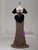 Mermaid Sequins Puff Sleeve Prom Dress