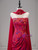 Burgundy Strapless Print Appliques Prom Dress