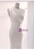White Mermaid Pleats Wedding Dress